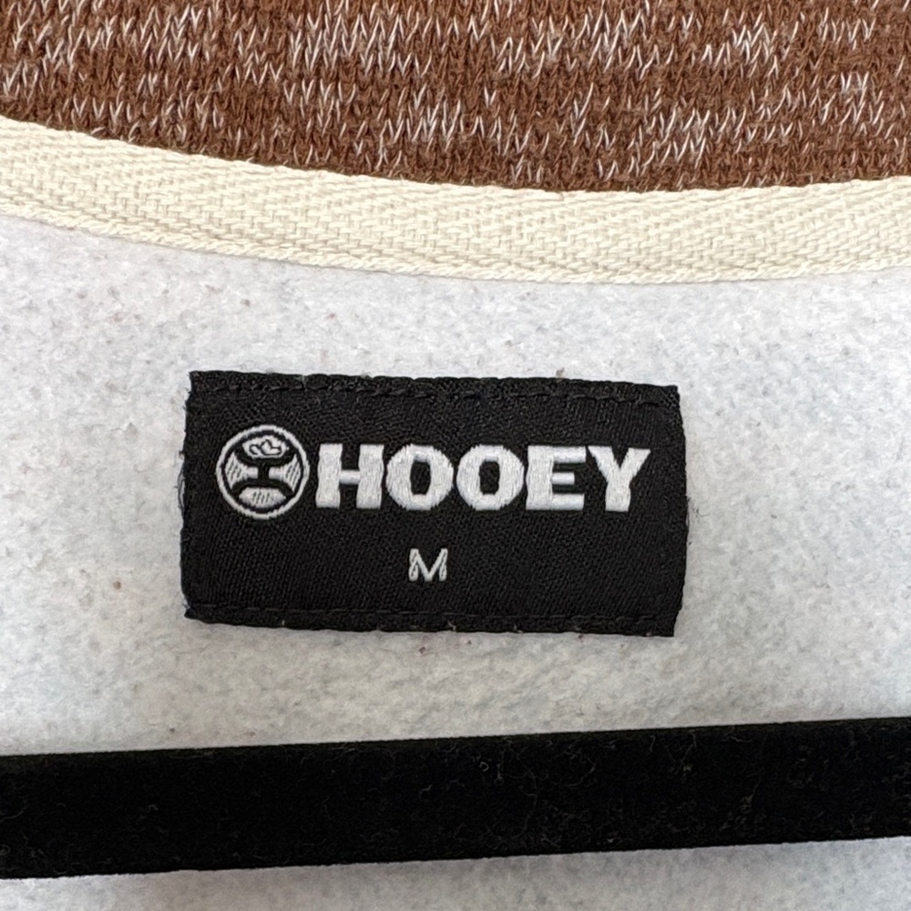 Brown Patterned Men's Hooey Pullover - image 2